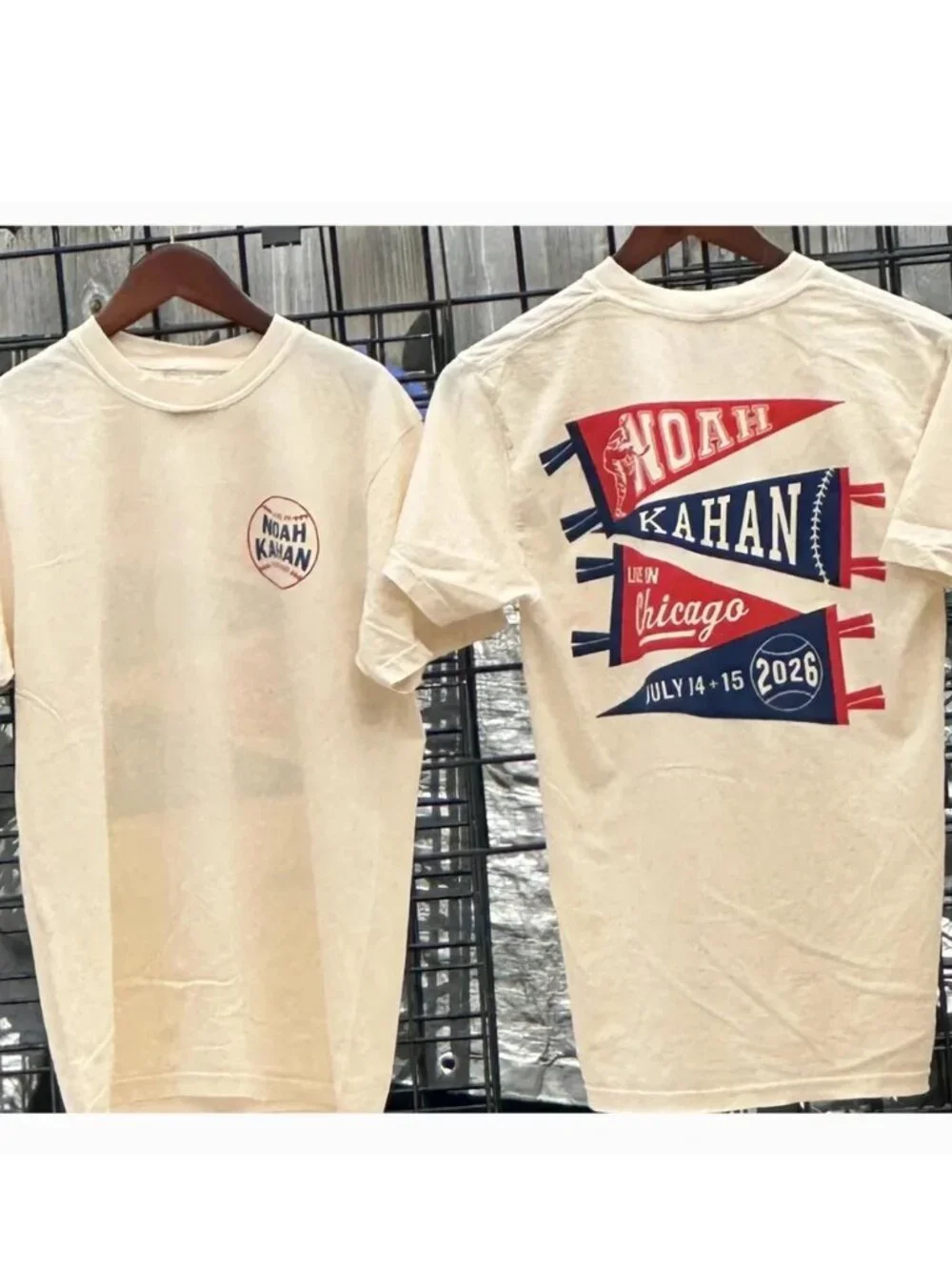 Noah Kahan Chicago Wrigley Field July 14-15 2026 Graphic T-Shirt